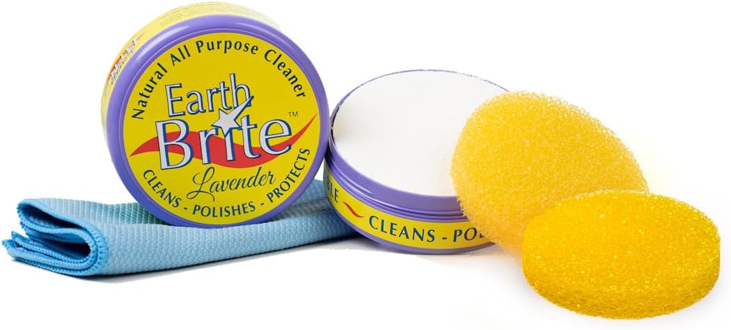 Earth Brite All Natural Multipurpose Cleaner 300g 2-Pack Diamond Towel