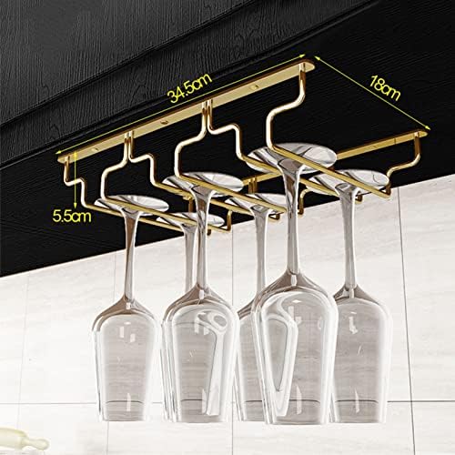 Wine Glasses Rack Under Cabinet - Stainless Steel