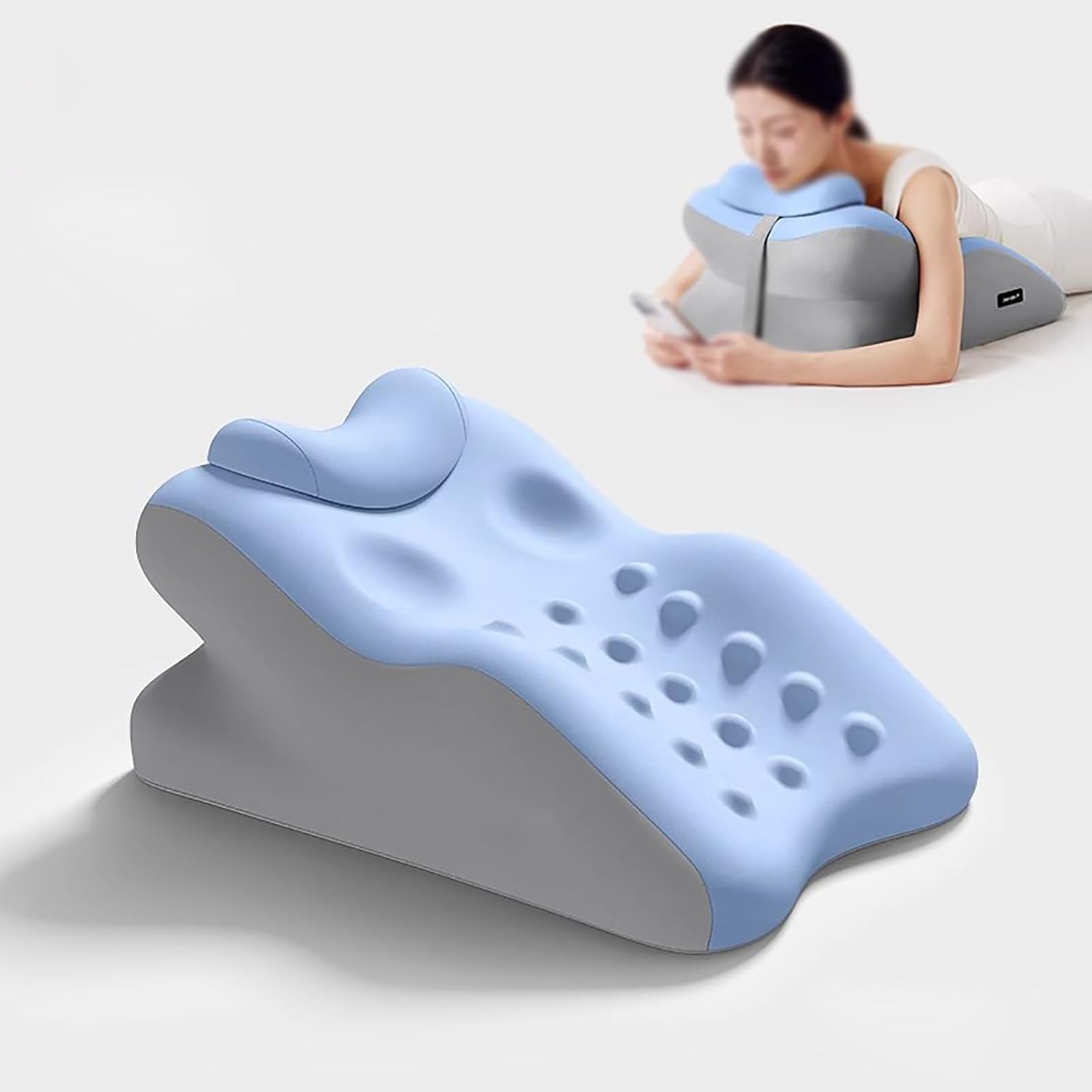 JYHHCYS Multifunctional Prone Pillow for Reading and Sleeping