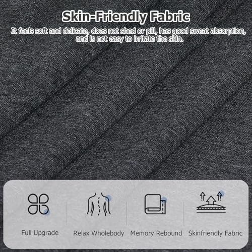 JYHHCYS Memory Foam Prone Pillow for Back Pain Relief