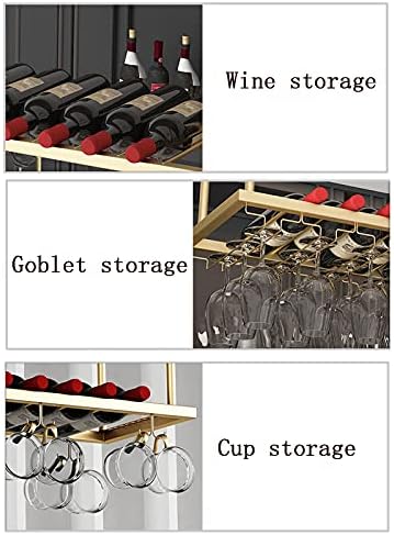 ZJDYDY Wall-Mounted Wine Rack Free Standing