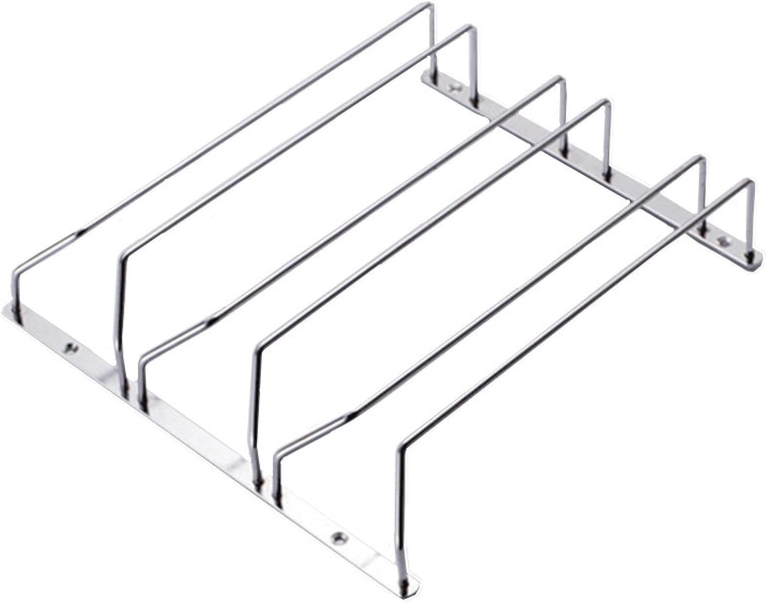 OWKAY Wine Glass Rack with 34cm Two Rows