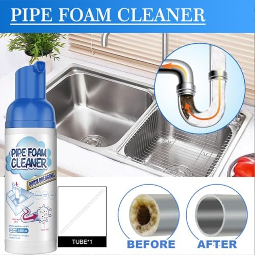 Grossplus Drain Cleaner for Bathroom Kitchen Toilet 1pcs