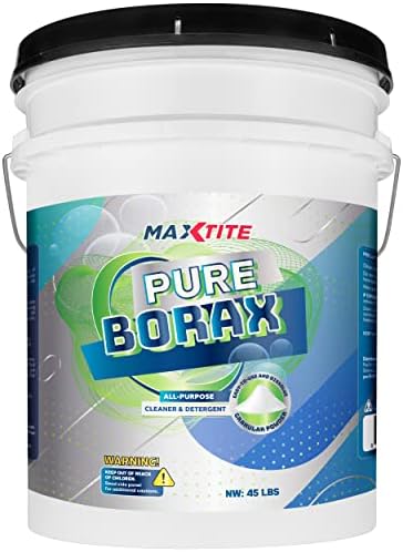 MAXTITE Pure Borax 45 lbs - Multipurpose Cleaning Powder