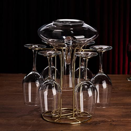 OSKOE Rose Gold Freestanding Wine Glass Rack