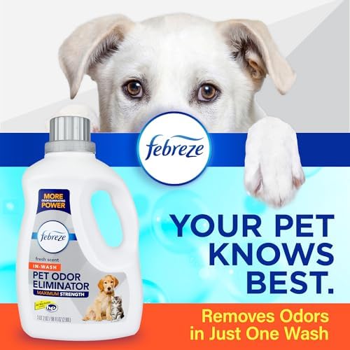 Febreze Maximum Strength In Wash Pet Odor Eliminator 98 fl oz