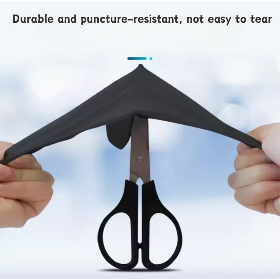 100 Pcs Nitrile Gloves Chemical Resistant Powder-Free