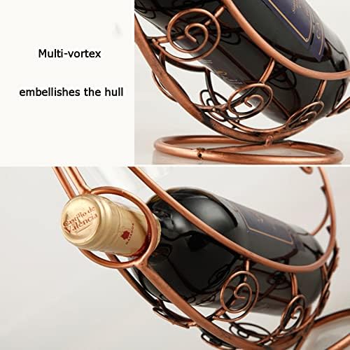NWB Gold Metal Wine Glass Holder with 4 Hooks 1