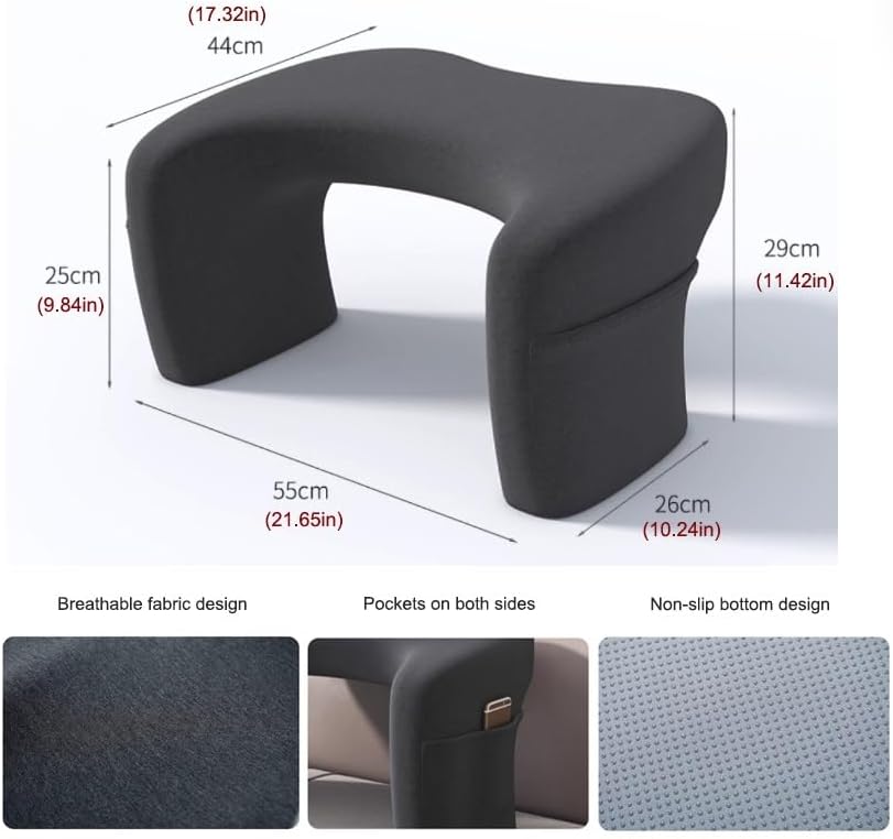 Ergonomic Lap Desk with Memory Foam Support