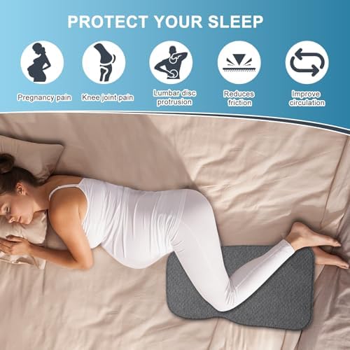 FOUXTEL Memory Foam Knee Pillow for Side Sleepers