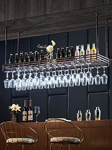 LUCEAE Wall-Mounted Wine Rack for Bar or Kitchen