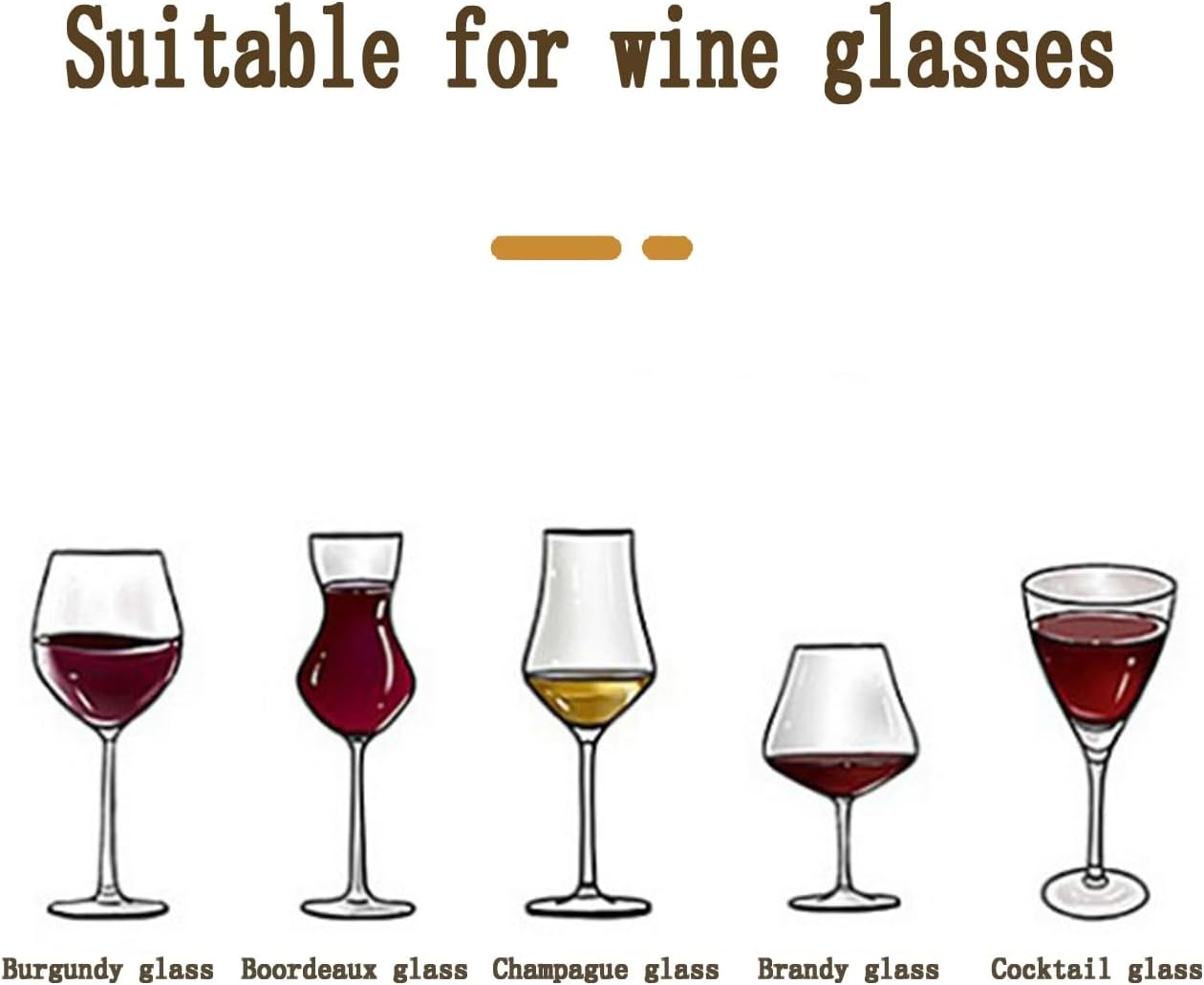 2 Pack White Wine Glass Holder for Cabinet and Bar 1
