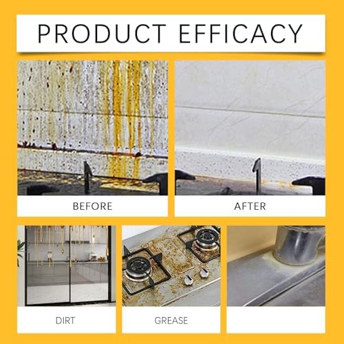 Heavy Duty Degreaser Cleaner Spray for Ovens Hoods Grills 2PCS