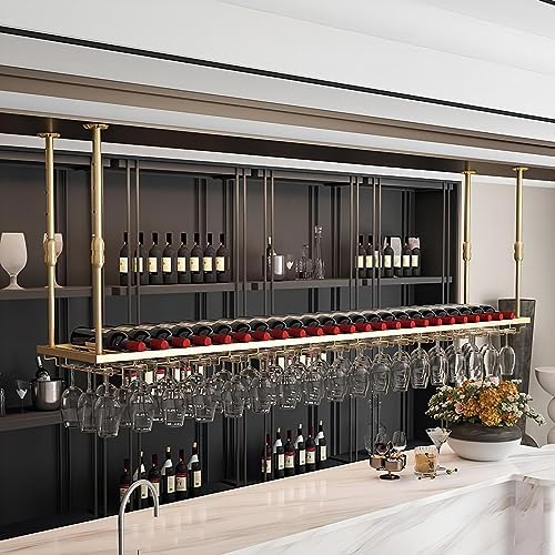 LIGUOYI Adjustable Wine Glass Holder for Kitchen Bar Pub