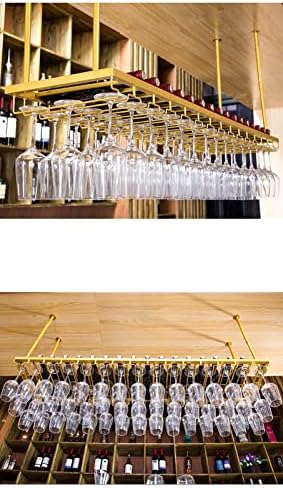 DASHADAO 1-Tier Wall-Mounted Wine Rack with Adjustable Height