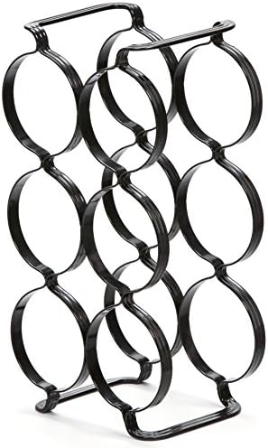 Mango Steam 6 Bottle Wine Rack - Black 1