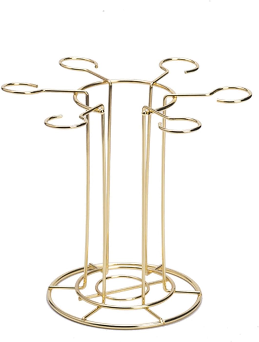 Lmbabter Gold Wine Glass Rack for Home Bar