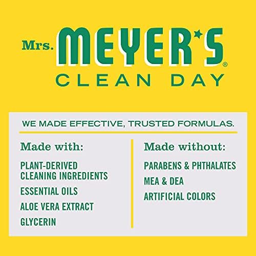 Mrs Meyers Clean Day Liquid Dish Soap Refill Honeysuckle 48 fl oz