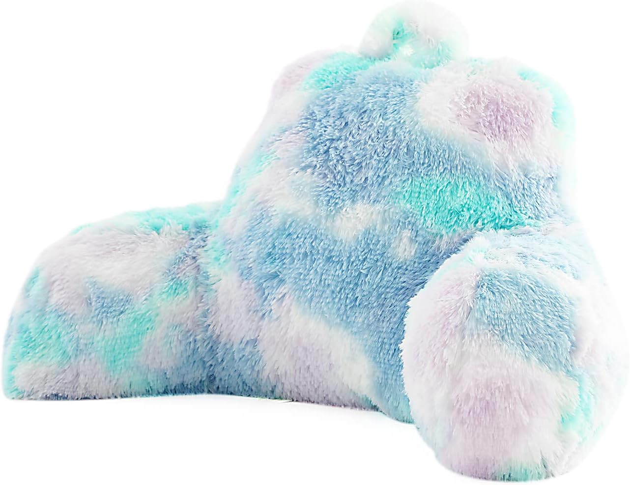 Stylish Ross Fur Reading Pillow with Back Support for Kids Adults