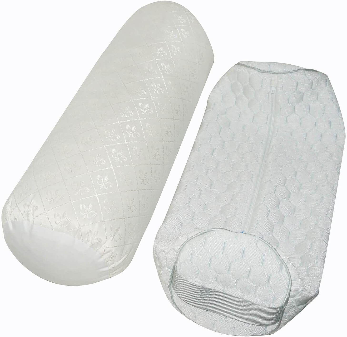 Kingnex Bolster Roll Pillow 20x8 for Back and Leg Support