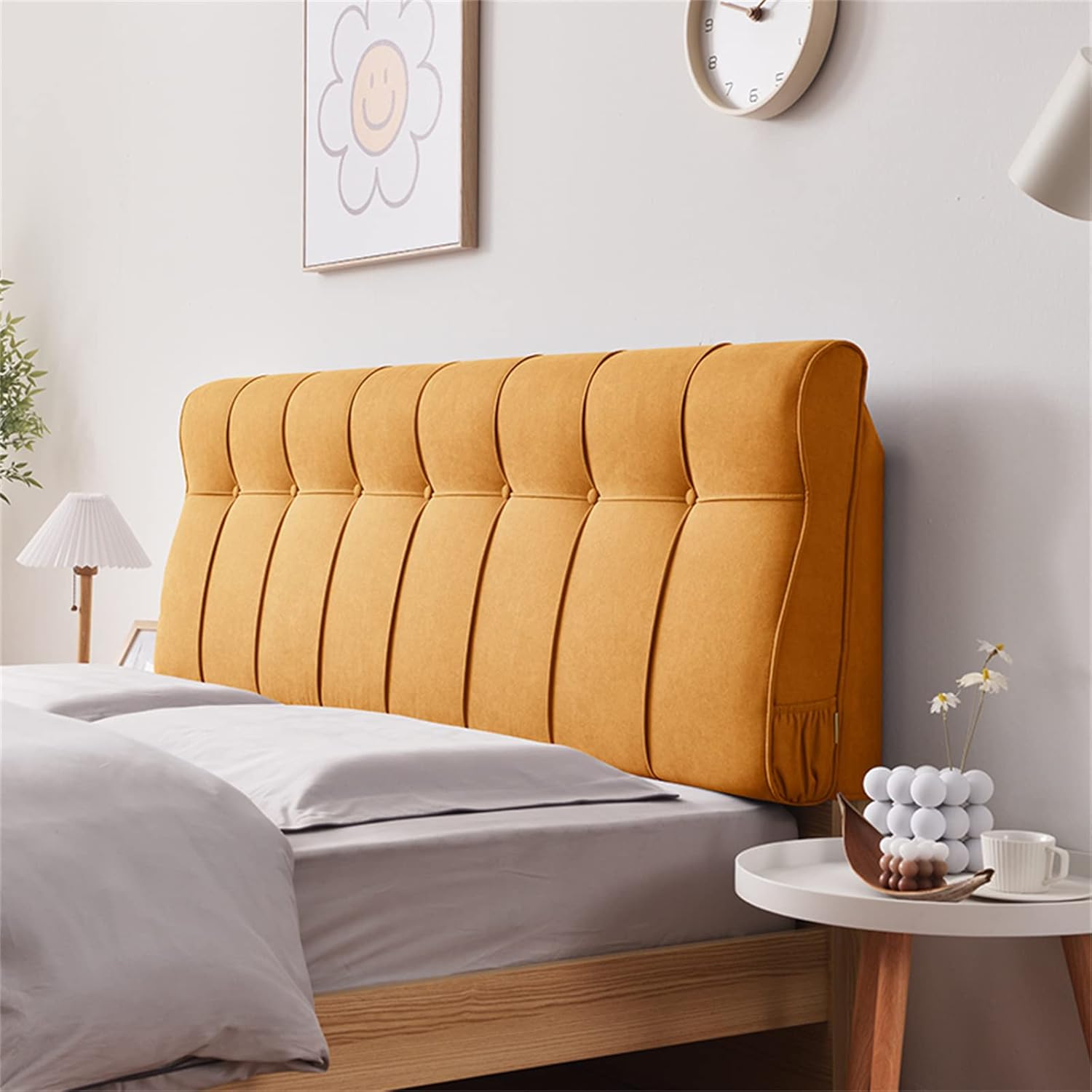 High Resilience Headboard Cushion Wall Pillow for Bedroom 1