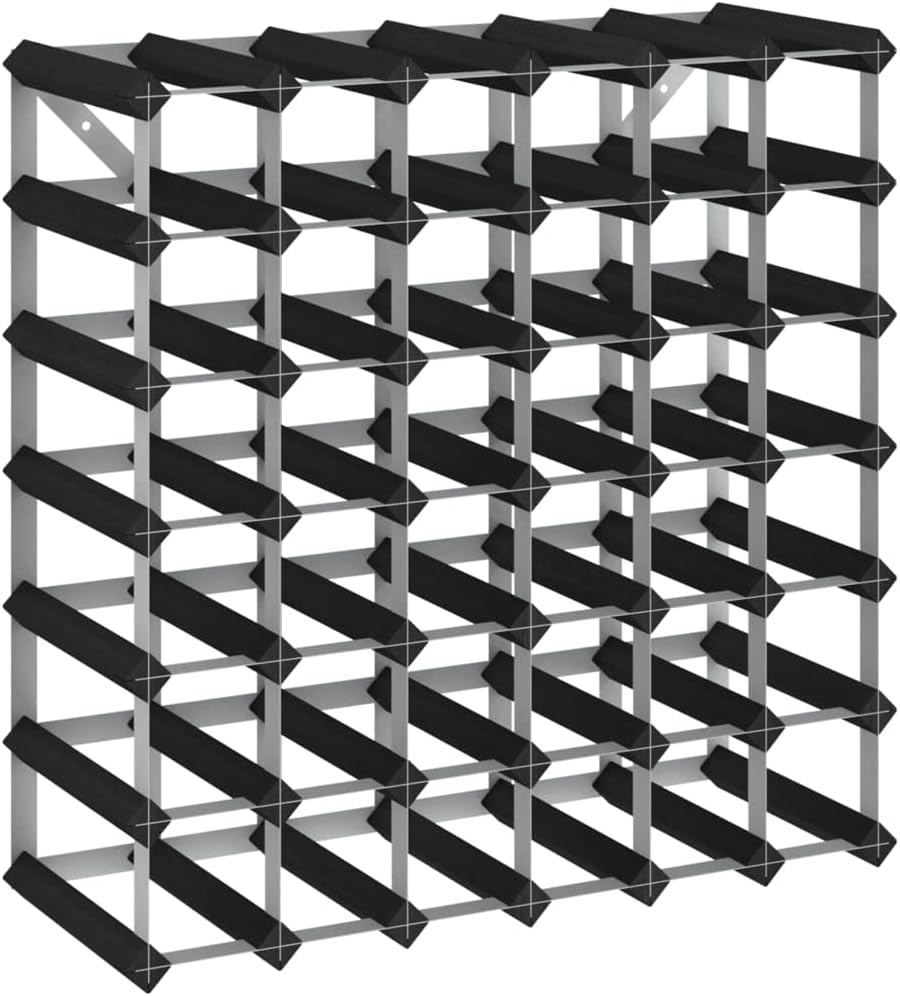 vidaXL Freestanding Wine Rack for 42 Bottles