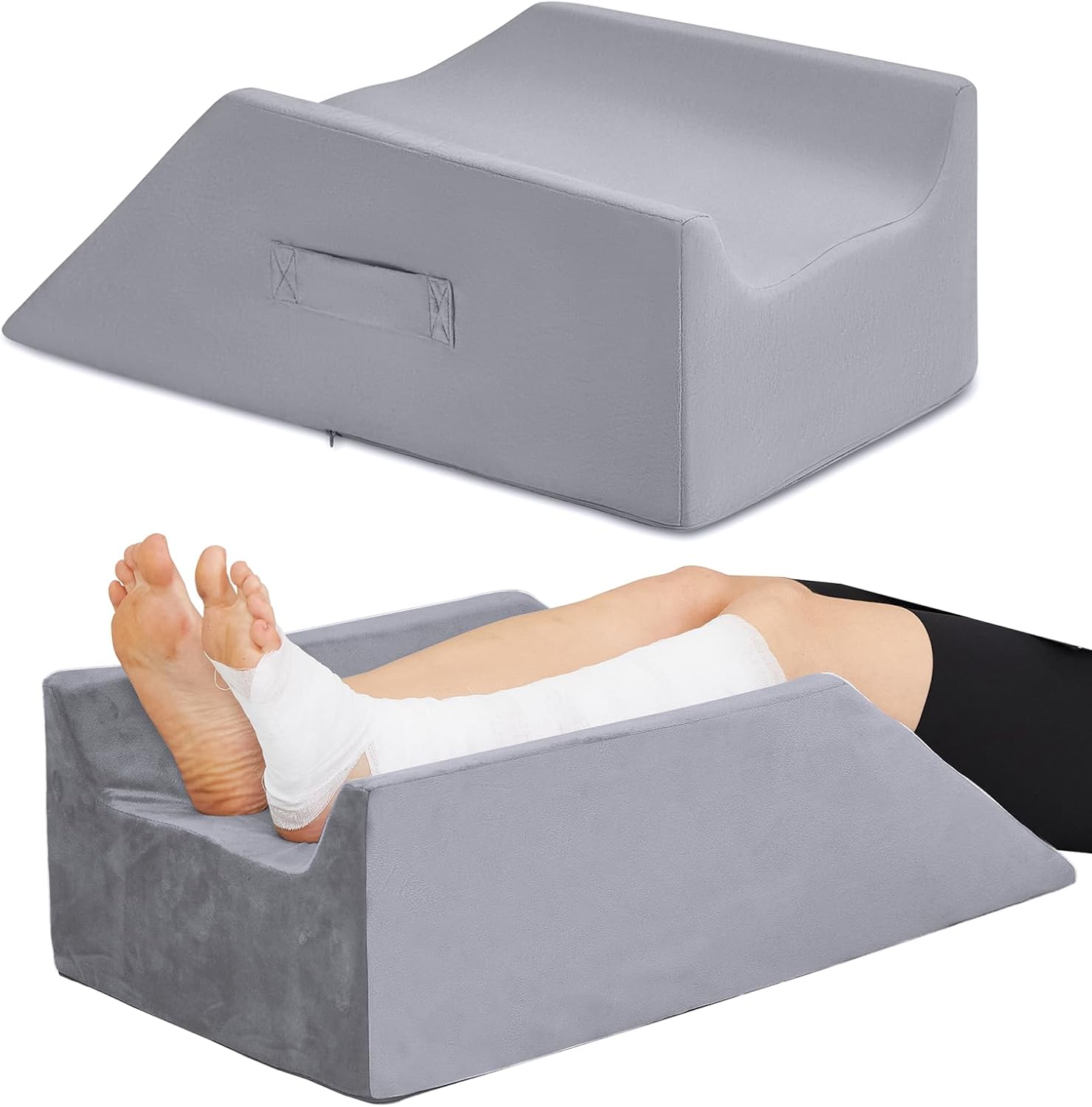 Leg Elevation Pillow for Post Surgery Recovery and Swelling Relief