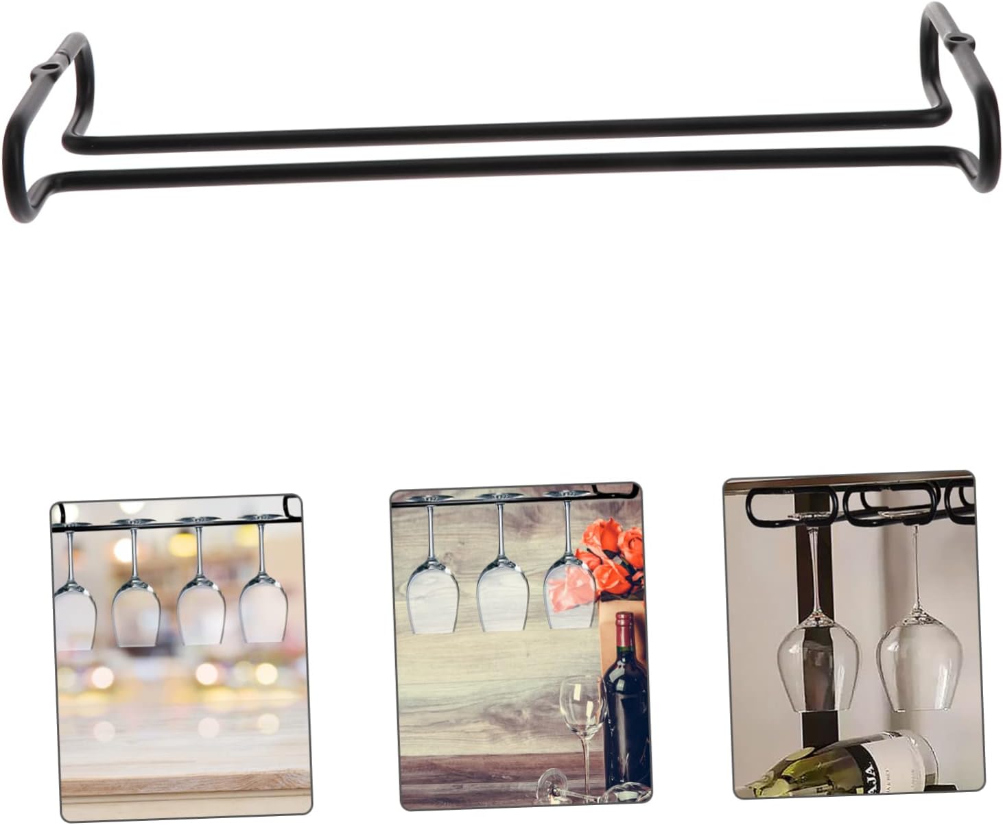 Zerodeko Wine Glass Stand for Home Bar Kitchen