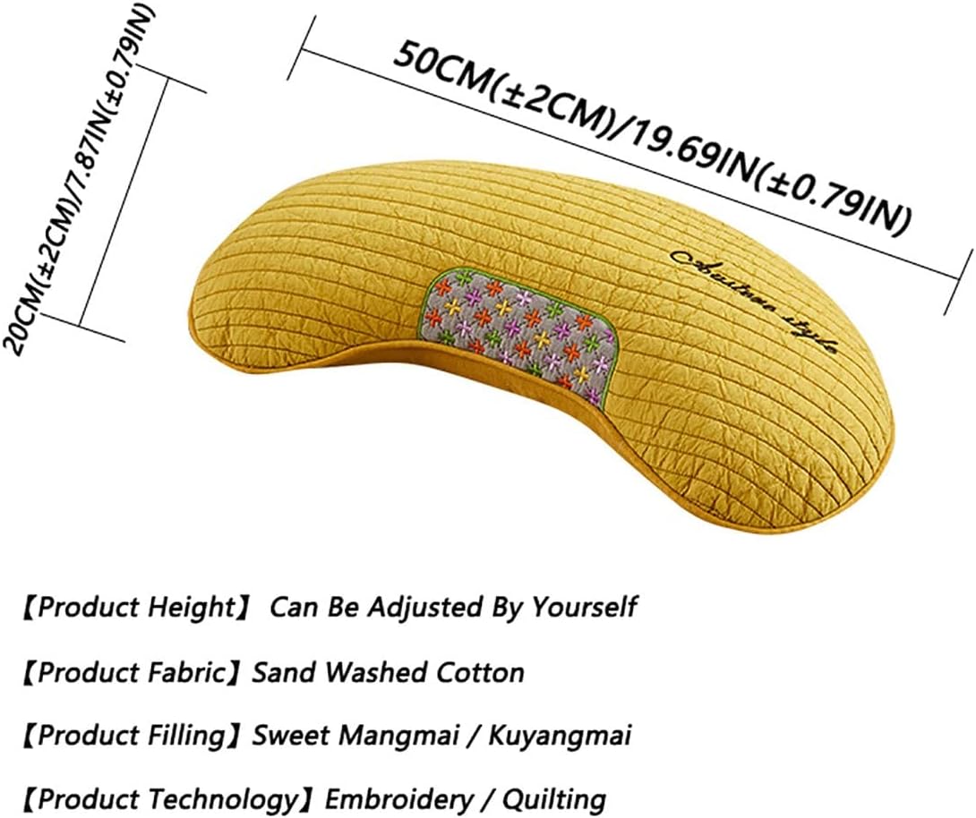 ZHIWEIKJ Buckwheat Neck Pillow for Sleep and Travel