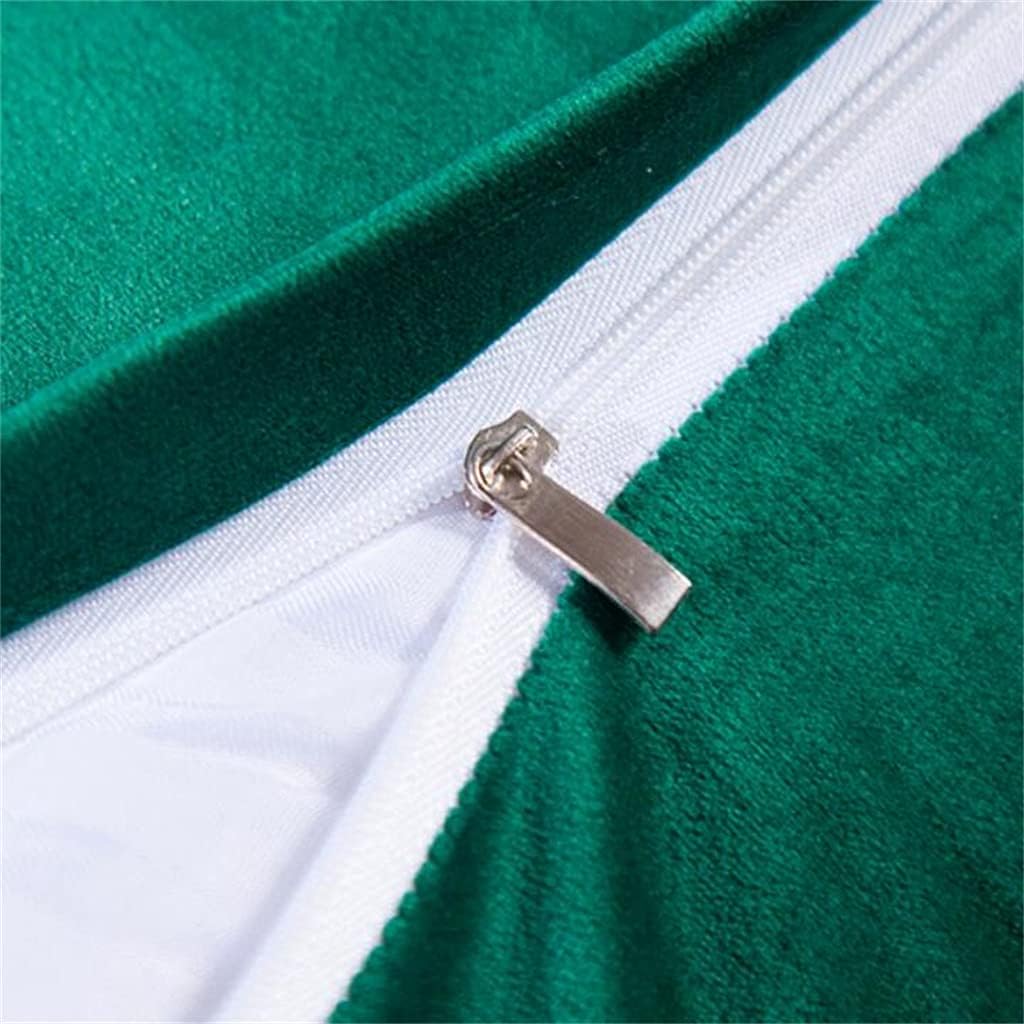 ZZYK Fleece Reading Pillow with Headboard Support 24inch Green