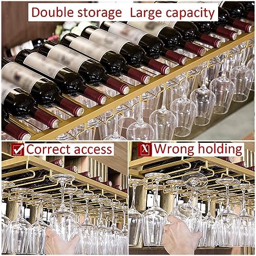 LIGUOYI Ceiling Wine Glass Holder Rack
