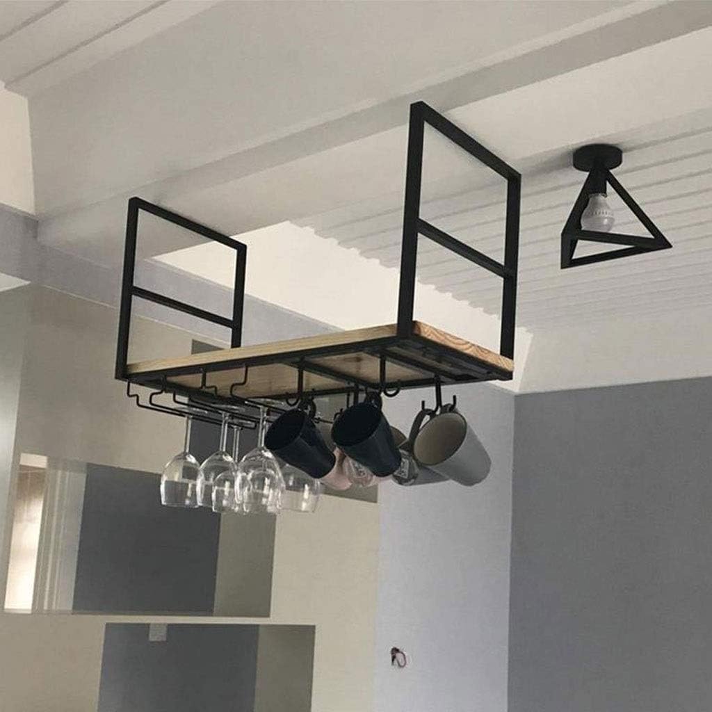 Wall-Mounted Wine Rack for Home and Kitchen