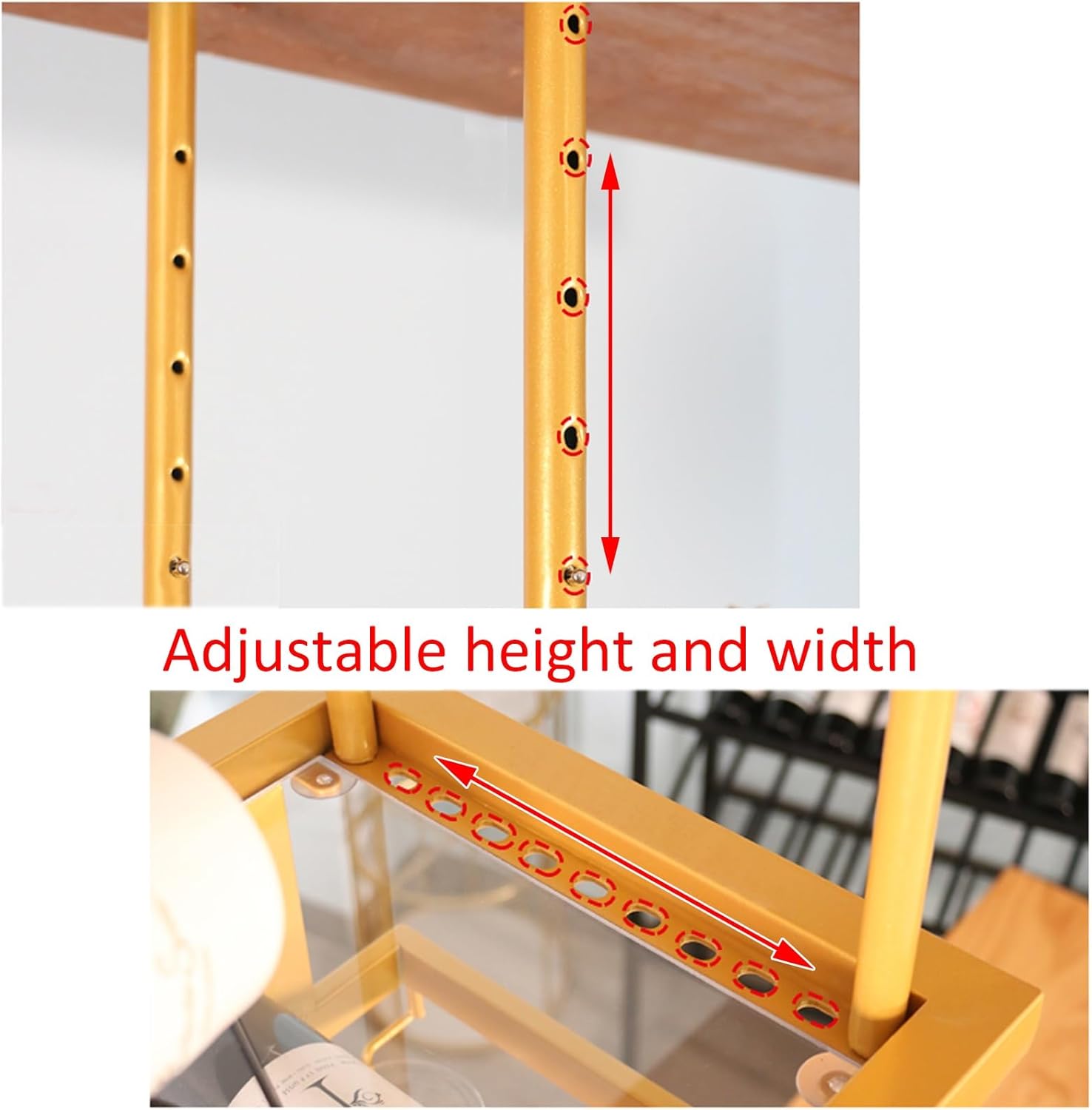 LIGUOYI Adjustable Wine Glass Holder