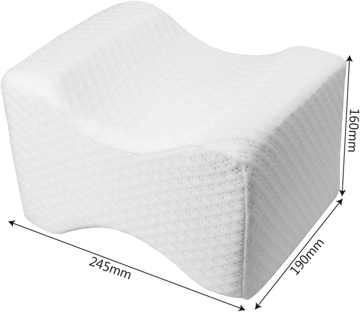 PTAWAA Memory Foam Knee Pillow for Spine Pregnancy Support