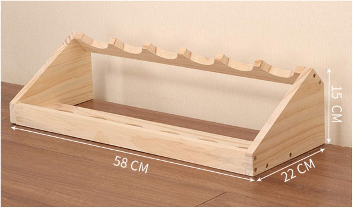 BOCbco Tabletop Wine Rack - Holds 6 Bottles