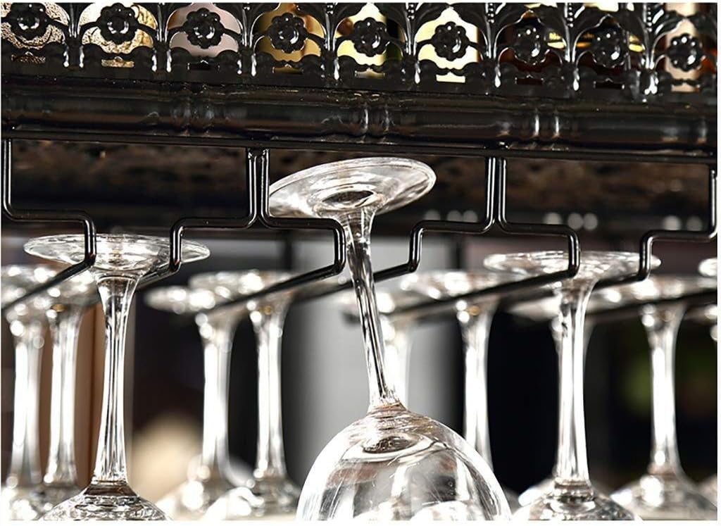 LUCEAE Wall-Mounted Wine Rack for Bar and Kitchen