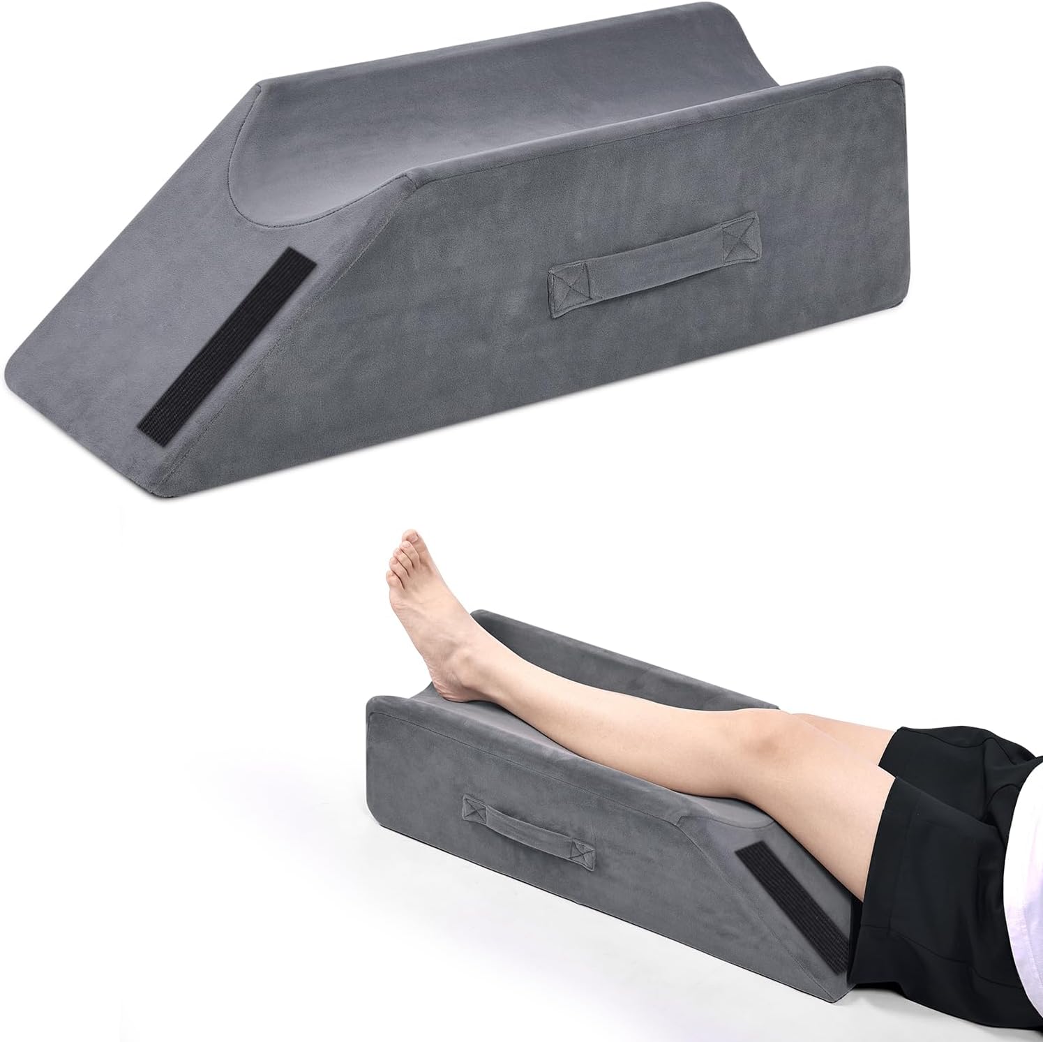 TANYOO Velvet Leg Pillow for Knee Ankle Surgery Recovery