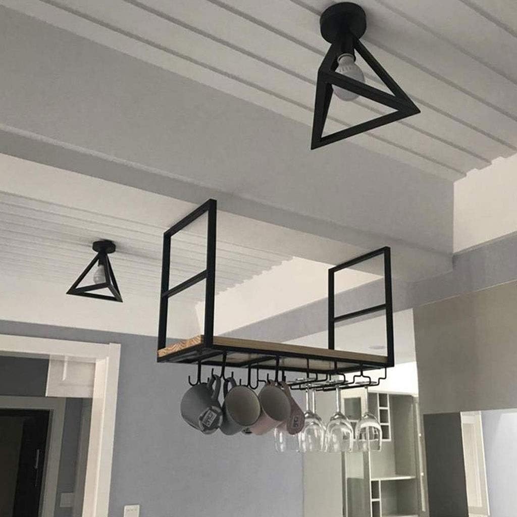 Wall-Mounted Wine Rack for Home and Kitchen