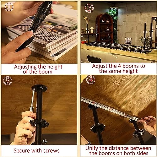 LIGUOYI Ceiling Wine Glass Holder Rack