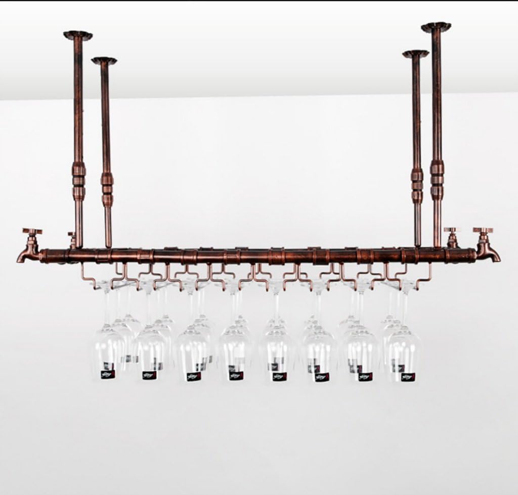 ZJDYDY Wall-Mounted Wine Rack with Double Layer