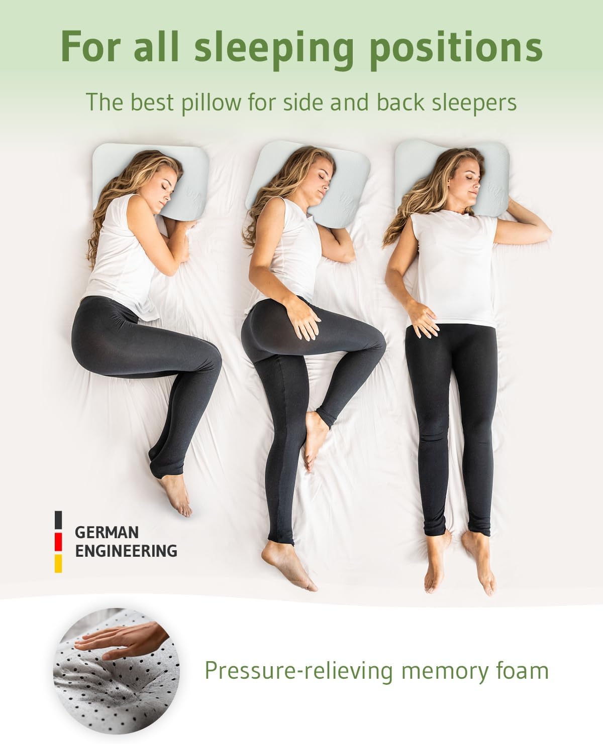 Third of Life NuMOON Cervical Pillow with Aloe Vera