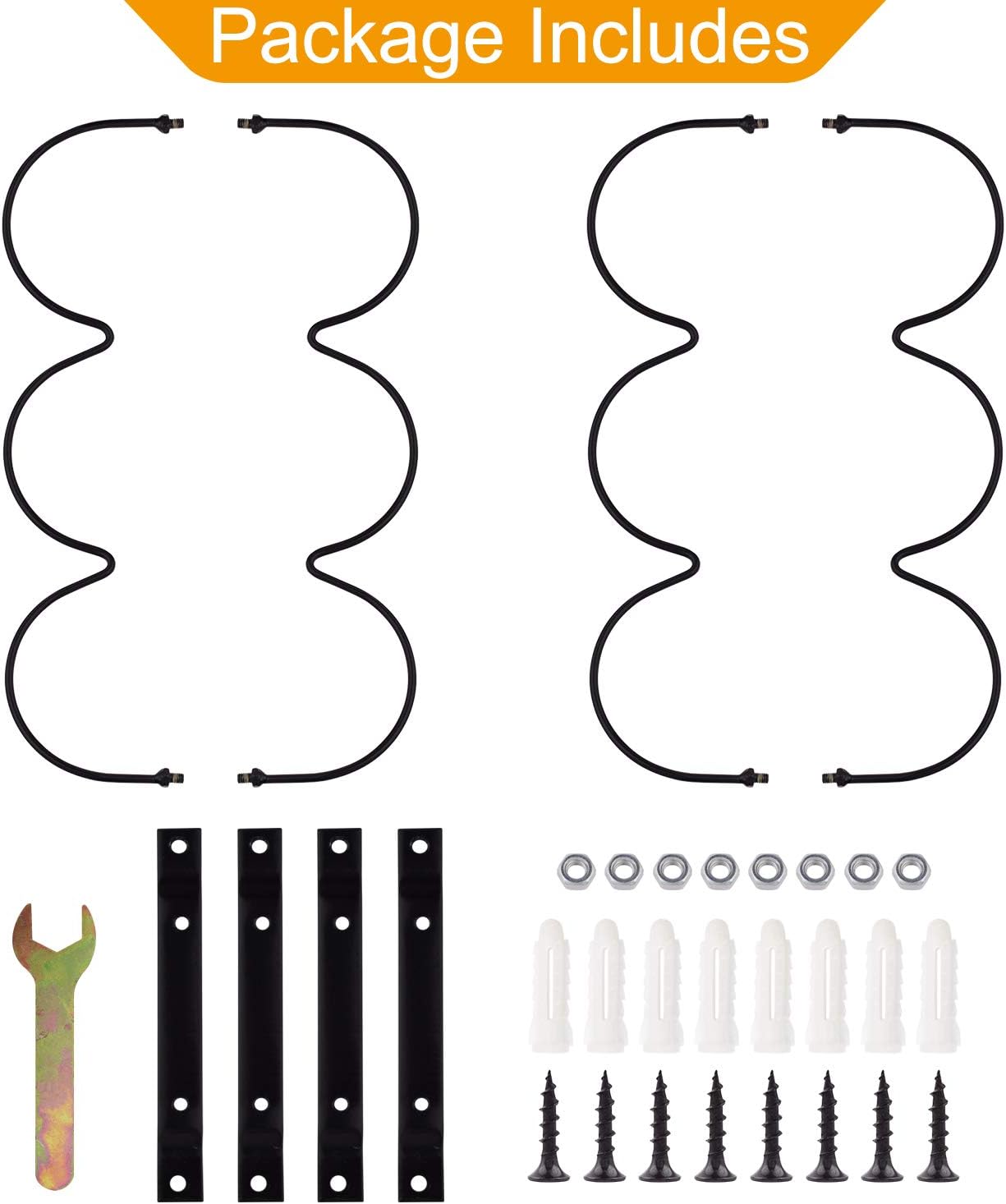 MOCOUM 2 Pack Freestanding Wine Racks