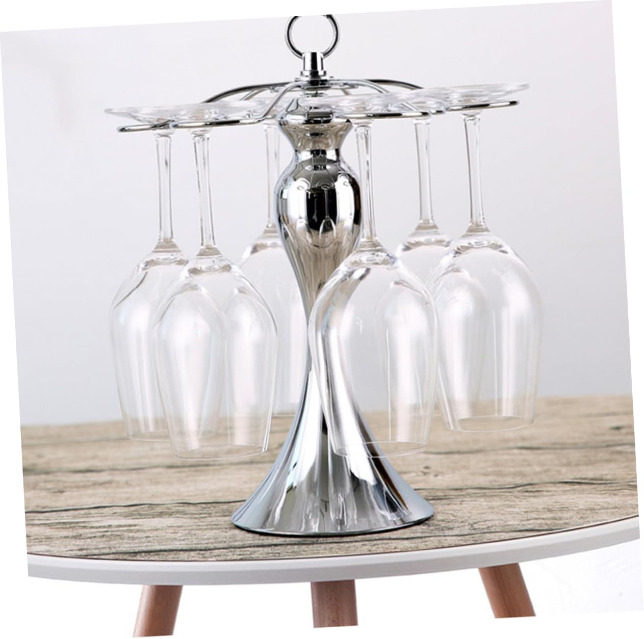 MAGICLULU 1pc Wrought Iron Wine Glass Holder