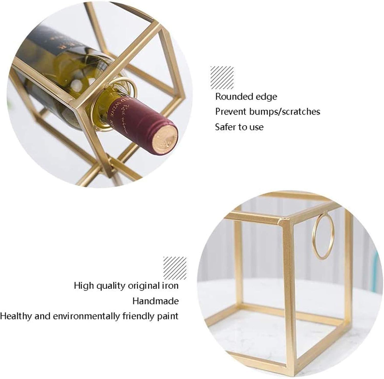 BOCbco Creative Tabletop Wine Rack Holder