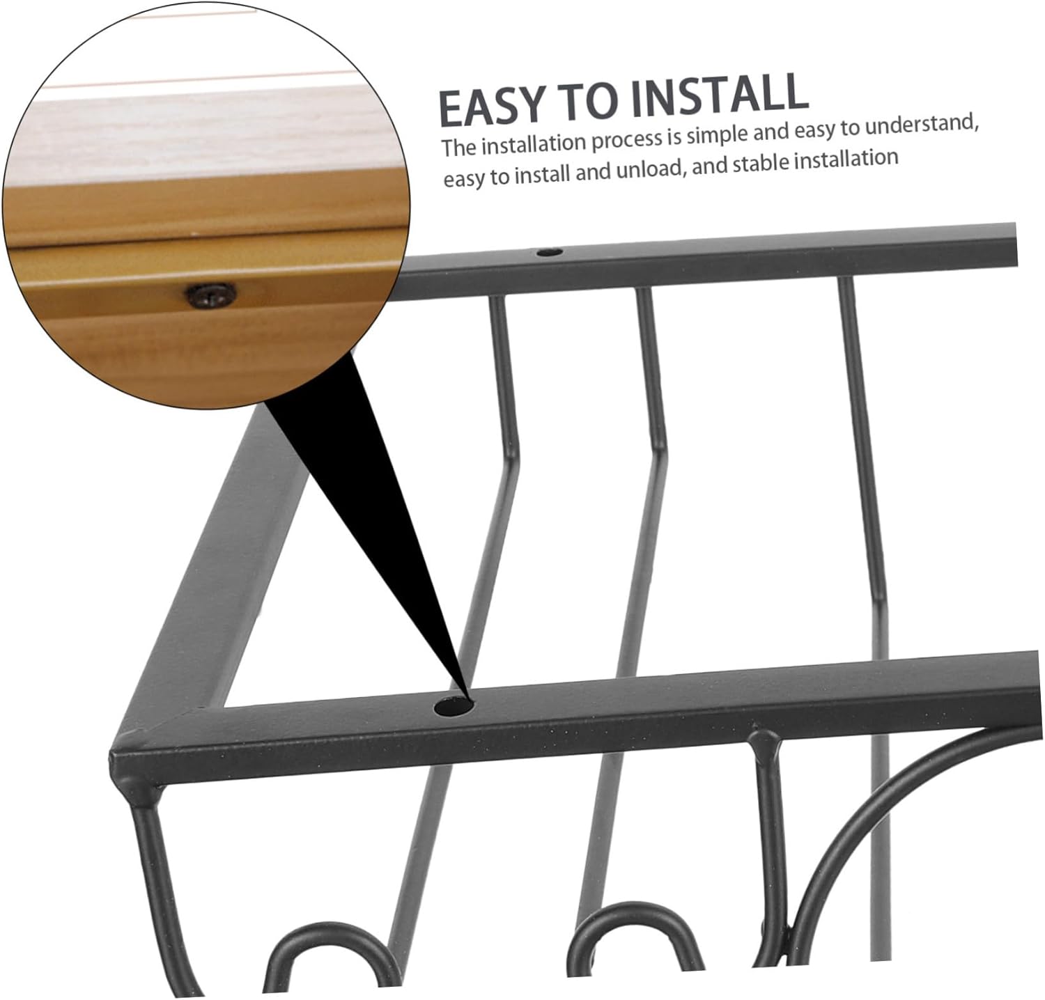 ABOOFAN 1pc Red Wine Glass Holder Countertop Rack