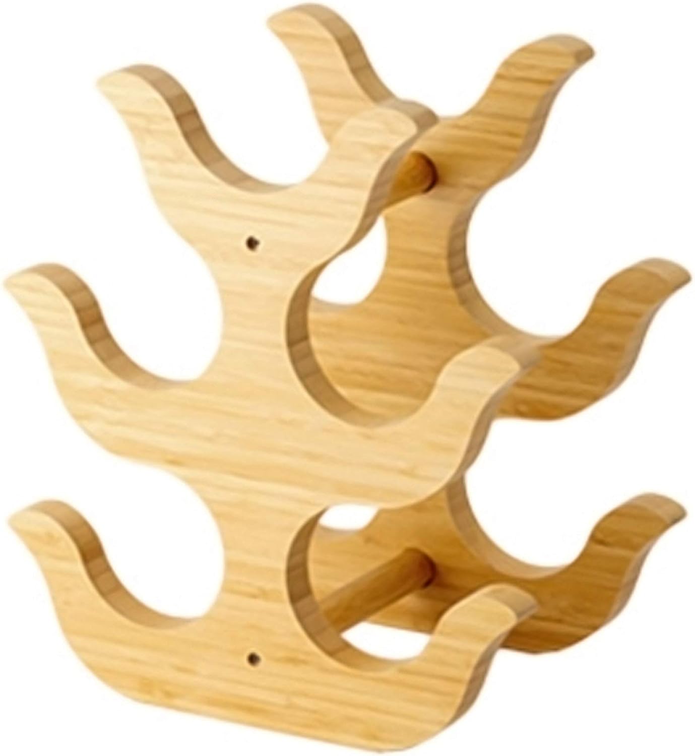 BOCbco Tabletop Wine Rack Holder for 5 Bottles
