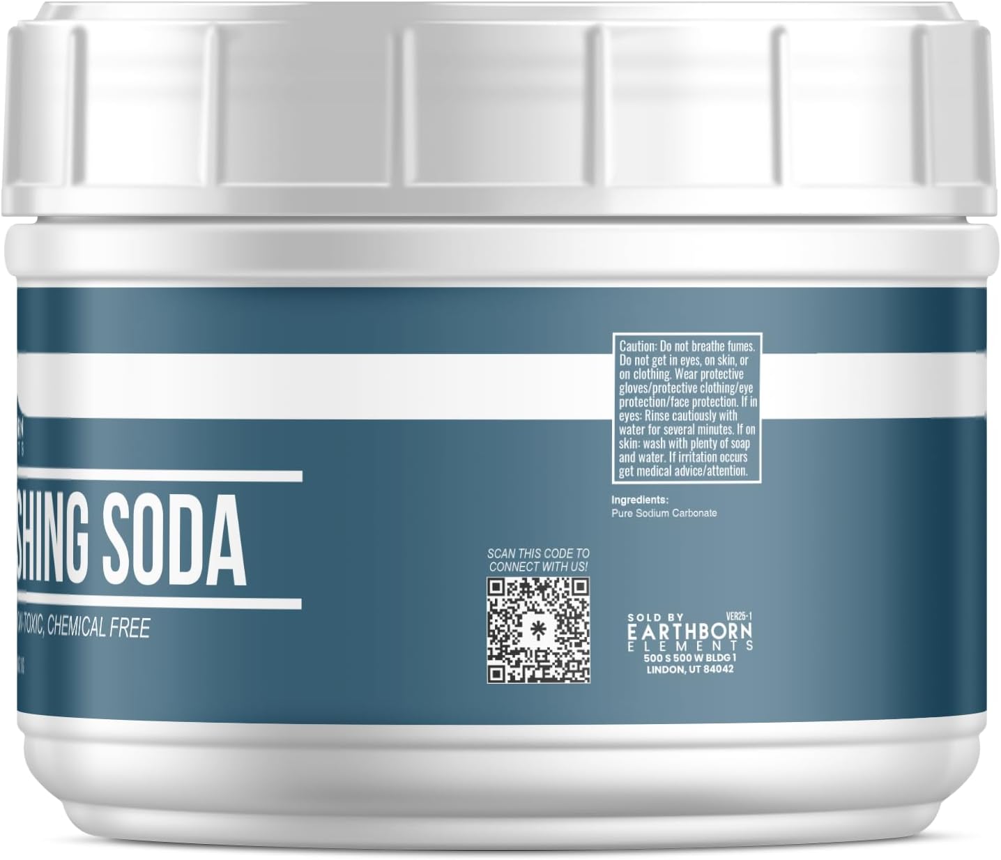 Earthborn Elements Washing Soda 2 lb Non-Toxic Laundry Booster 1