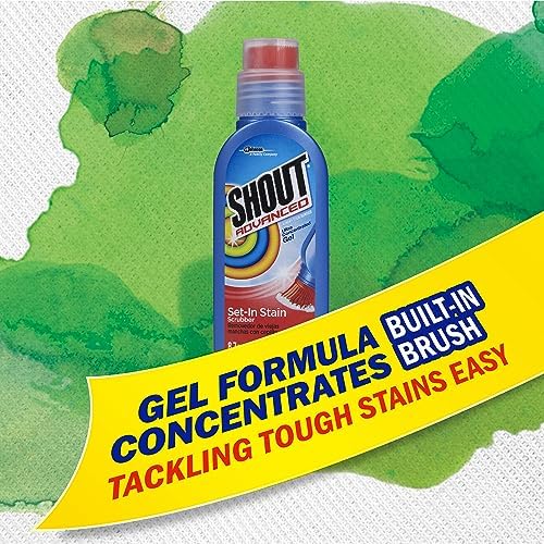 Shout Advanced Stain Remover Gel with Brush 87oz 1