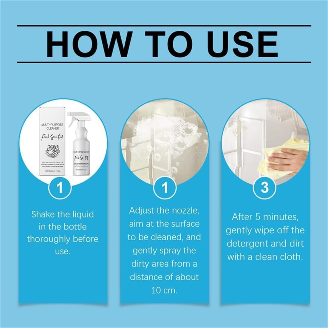 Guegalls Multi Purpose Kitchen Cleaner 5 FLOZ