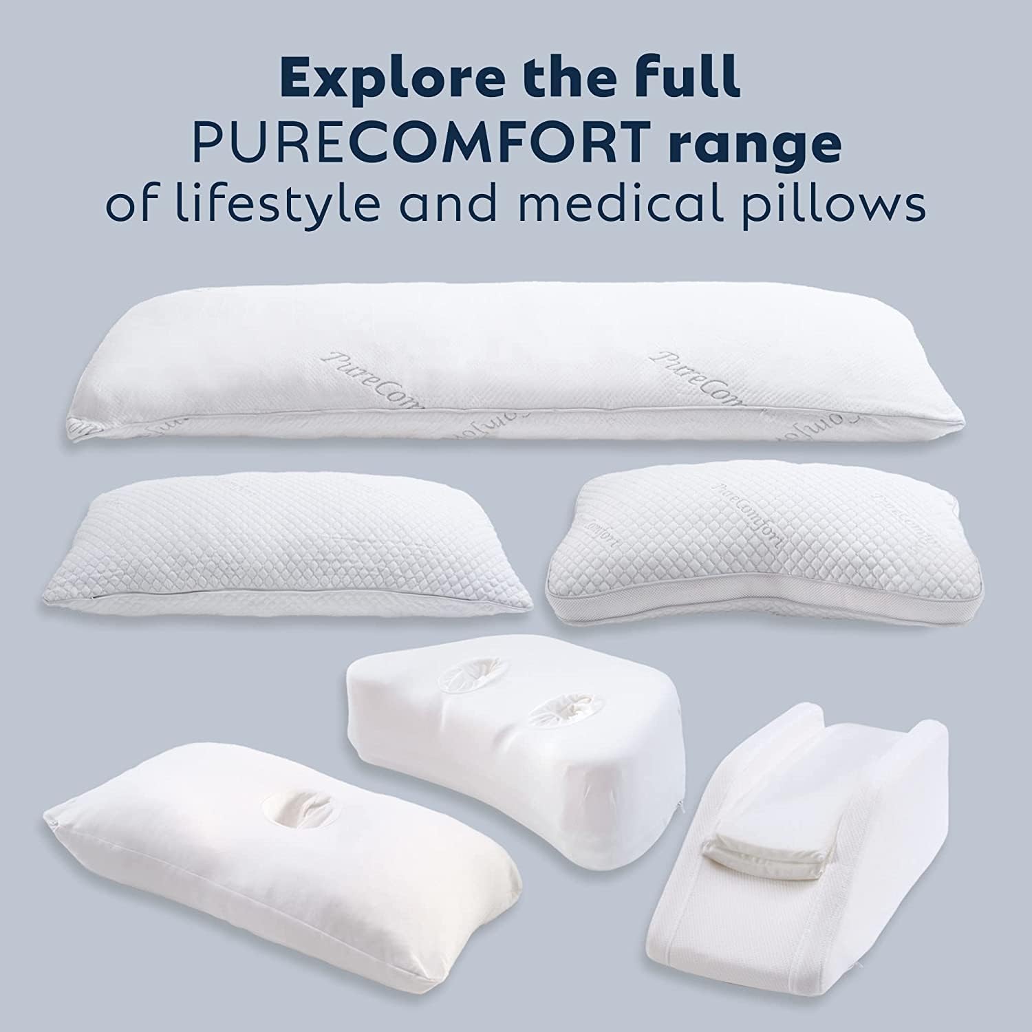 Adjustable Leg Elevation Pillow for Pain Relief and Healing